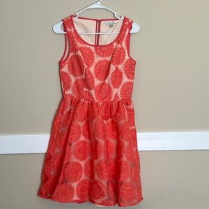 Lauren Conrad Floral Embroidered Dress